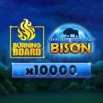 Sizzling Kingdom™_ Bison Burning Board™